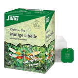 Salus - Krafttier Tea - Brave Dragonfly - 1X 15 sacchetti filtro (24g) - Tisana al gusto di limone - Con erba di San Giovanni - Aromatizzata - Bio
