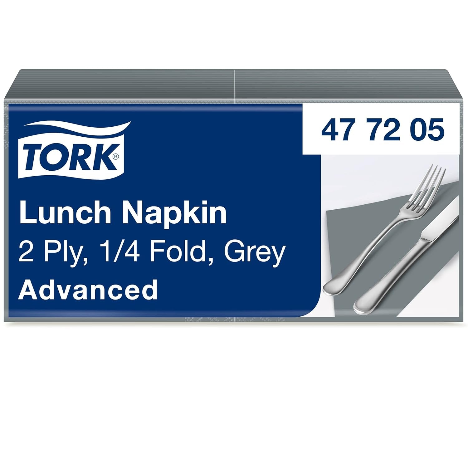 Tork 477840 Tovaglioli pranzo color lime / Tovaglioli a 2 veli per piccoli pasti o snack / Qualità avanzata / Tovaglioli di carta 10 X 200 (2000) / 32,6 X 33 cm (L X P) / Piega 1/4