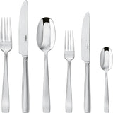 Sambonet 62512-83 Set Posate Piatte Monoblocco, 36 Pezzi, Acciaio Inox 18/10, Lavabili in Lavastoviglie Cucina Naty Shop