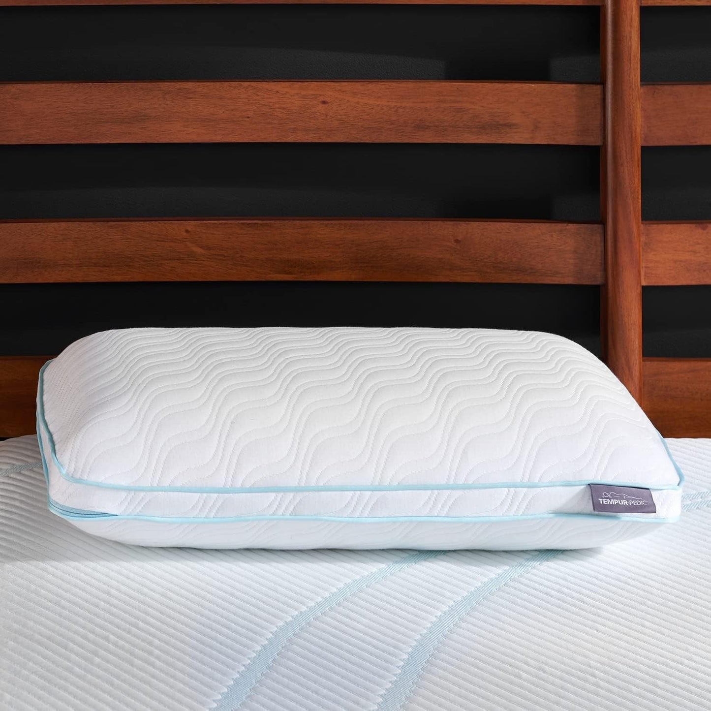 TEMPUR-PEDIC Cuscino Tempur-Cloud Prohi, Memory Foam, Bianco/Opulent Garden, Cuscini King Standard Naty Shop