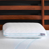 TEMPUR-PEDIC Cuscino Tempur-Cloud Prohi, Memory Foam, Bianco/Opulent Garden, Cuscini King Standard Naty Shop