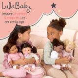 LullaBy – Vasca da bagno per bambole – Set da bagno – Giocattolo da bagno – Accessori per bambole – Giochi acquatici realistici – Bambini 2+