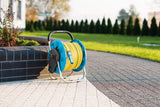 Avvolgitubo CELLFAST, Avvolgitubo da giardino resistente alla corrosione, impedisce al tubo di piegarsi, 1/2" 45 m Aluplus