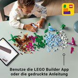 Set da costruzione creativo Dinosauri LEGO Classic con modelli di animali e figure in mattoncini, esperienza di gioco fantasiosa, regalo per ragazzi e ragazze dai 5 anni, inclusi i set da costruzione T.Rex e Triceratopo 11041 Besuche den LEGO-Store
