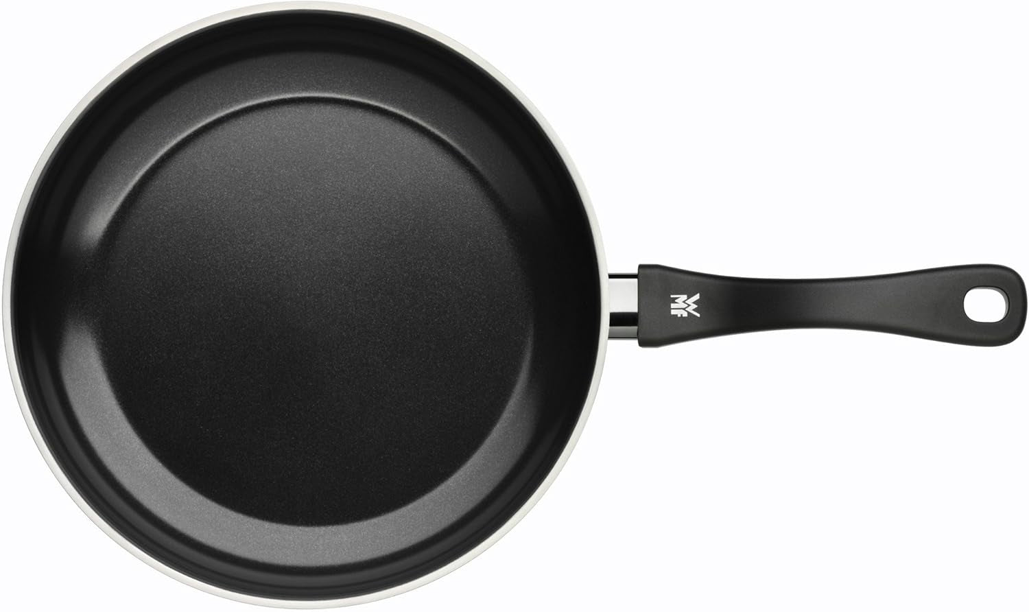 WMF Devil padella 28 cm, padella per induzione, acciaio inox Cromargan, manico in plastica Pentole e Padelle Naty Shop