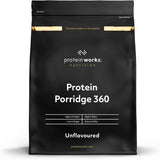 Protein Works - Porridge Proteico 360 | Mito Ulteriori vitamine e minerali | Proteinreiches Frühstück | Kalorienarme Haferflocken | 13 Porzioni | Naturale | Titolo predefinito del negozio Naty di cereali da 1 kg