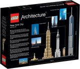 LEGO Architecture New York City Set, Kit modello Skyline con World Trade Center e Statua della Libertà, Creazioni per adulti, Decorazioni per la casa e l'ufficio, Regali per donne e uomini 21028 Set da costruzione Besuche den LEGO-Store