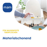 MAM Assorbenti Igienici Confezione da 3 (3 x 24 Pezzi), Salviette Detergenti per Dispositivi Medici e Accessori per Neonati, Assorbenti Igienici Antibatterici e Anti Virus