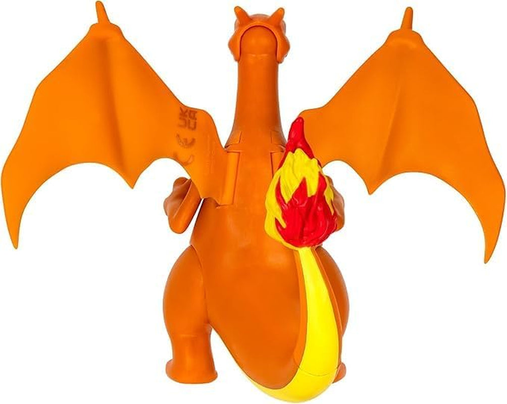 Pokémon PKW0368 - Battle Feature Figure - Glurak Figura mobile ufficiale 11,5 cm Action figure Naty Shop