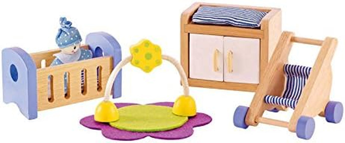 Hape E3459 - Cameretta per bambini, piccole case delle bambole Naty Shop