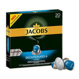 Jacobs Kaffeekapseln Lungo Decaffeinato- Intensität 6, 10er Pack, 10 x 20 Getränke & Kaffeekapseln Lungo Intenso, Intensität 8 von 12, 200 Nespresso®* compatibile Kapseln, 10 x 20 Getränke