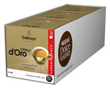 Dallmayr Crema d'Oro, XXL-Vorratsbox & Dallmayr Crema d'Oro intensa (48 Kaffeekapseln, Intensität 9 von 12, 100% Arabica-Bohnen), Confezione da 3 (3x16 Kapseln)