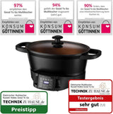 Multicooker Russell Hobbs 6,5L, display digitale, 8 funzioni di cottura Slow Cooker Naty Shop