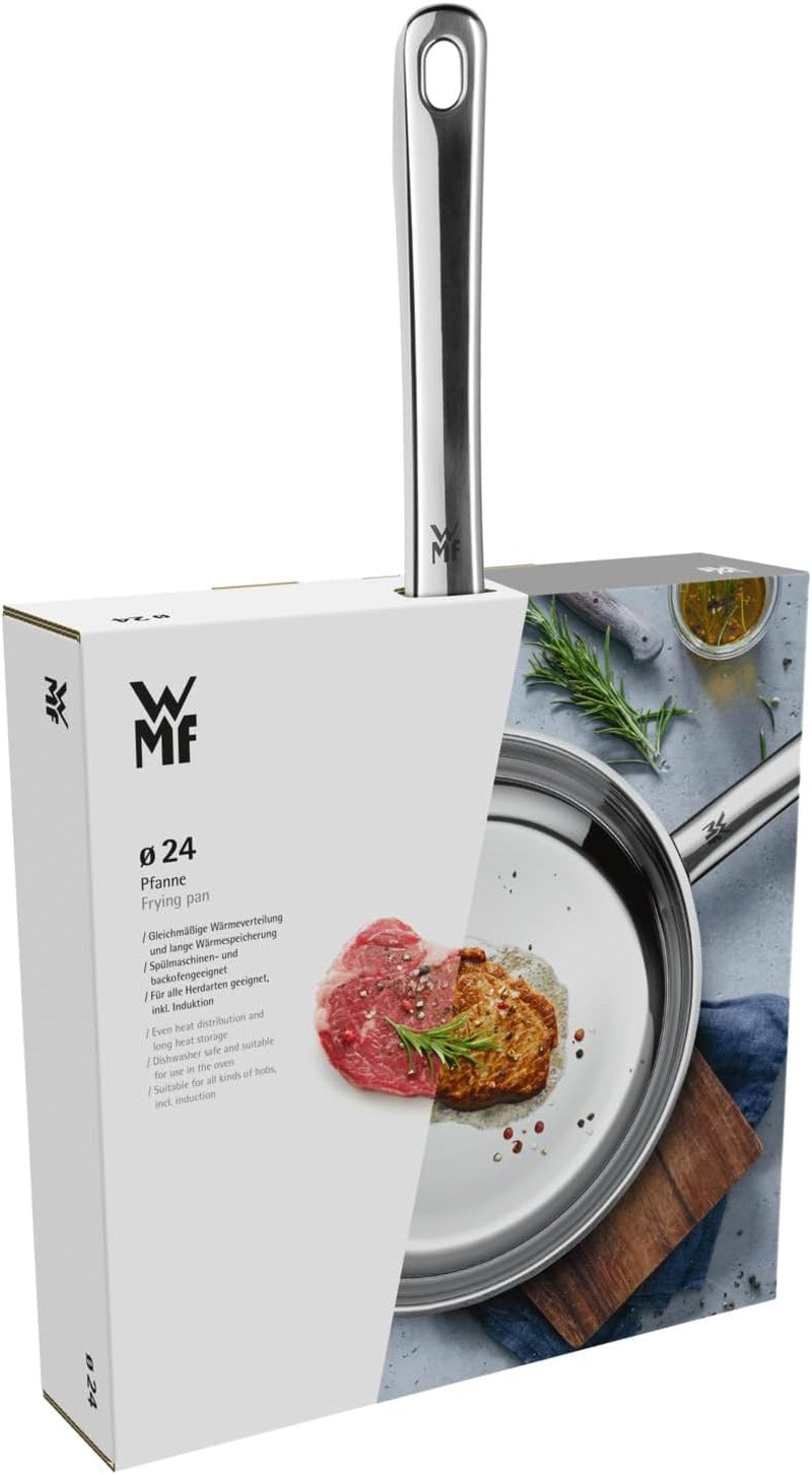 WMF Profi padella inox 24 cm induzione, padella inox Cromargan Pentole e Padelle Naty Shop