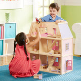 Casa delle bambole in legno di Melissa e Doug