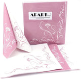 Appartina Elegantia 40X40 cm Tovaglioli Airlaid Simil Tessuto, Tovagliolo Nuziale di Alta Qualità, Tovaglioli Nuziali Simil Tessuto Tovaglioli Usa E Getta per Varie Occasioni (Rosa Antico)