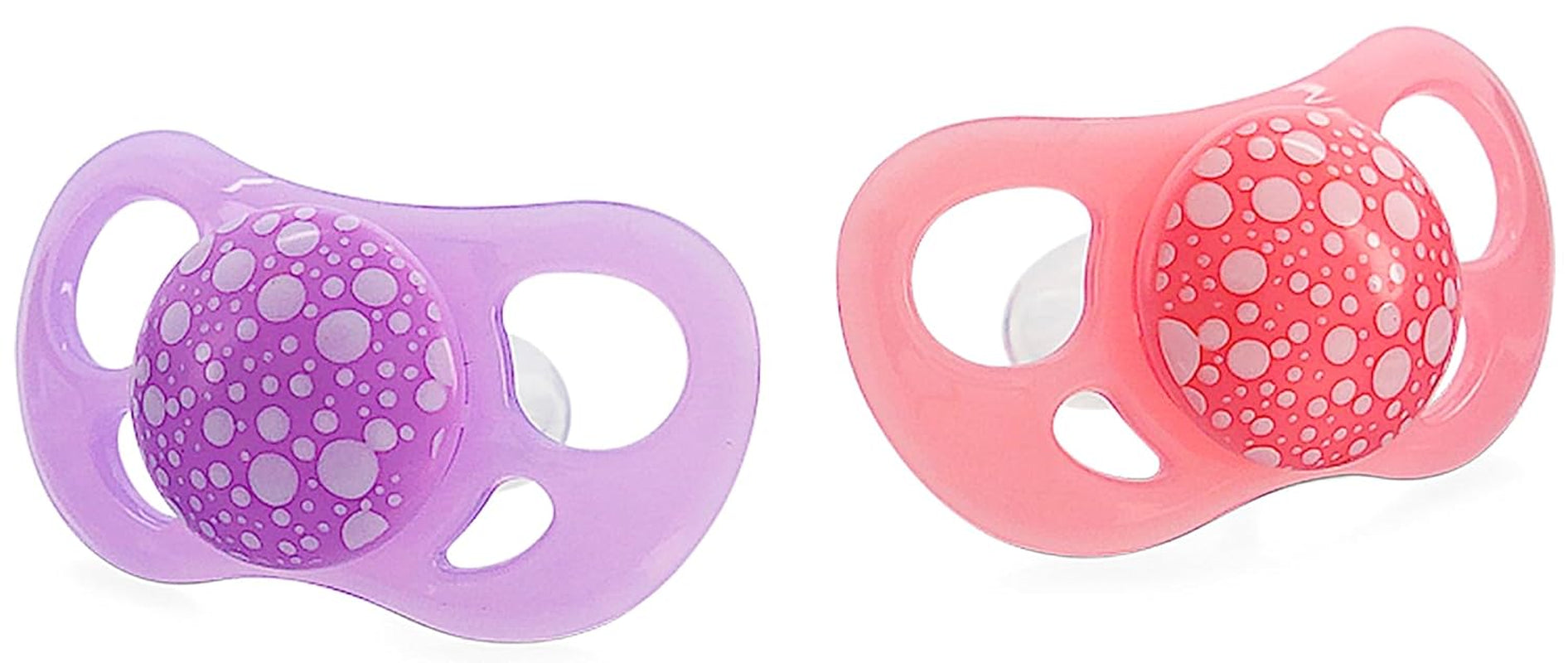 Ciucci per bambini Twistshake – Confezione da 2 | Forma ortodontica | Ultraleggero | Tettarella in morbido silicone | Senza BPA | Adatto a bambini dai 6 mesi | Grigio-bianco