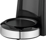 Macchina per caffè espresso WMF Bueno con caraffa in vetro, caffè filtro, 10 tazze, pulsante on/off, sistema antigoccia, filtro oscillante, arresto automatico, piastra riscaldante, 1000W