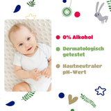 Salviettine umidificate per neonati Kindii Natural Balance – (1 x 60 pz.) Salviette umidificate per neonati e bambini – Protettive, Aloe Vera, Fragranza delicata – 60 pz.
