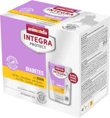 animonda INTEGRA PROTECT alimento umido per gatti diabetici con cuccioli (8 x 85 g), consigliato dai veterinari per il diabete, alimento dietetico completo per gatti adulti, sviluppato insieme ai veterinari.