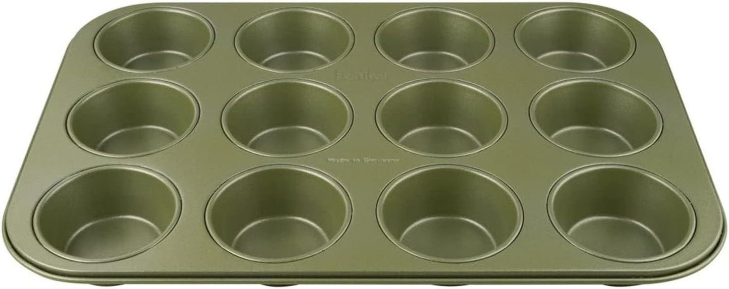 Zenker Muffinform Für 12 Stück – Ressourcenschonende und Klimaneutrale Backform Für Muffins Und Cupcakes – 12Er Muffinblech Mit Veganer Antihaftbeschichtung Stampi e vassoi per cuocere Naty Shop