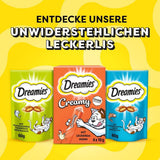DREAMIES SHAKE UPS Snack multivitaminici per gatti Seafood Festival in bustine porzionate - 55g (6 bustine)