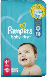 Pannolini Pampers 81657566 Pantaloni Baby-Dry, bianchi