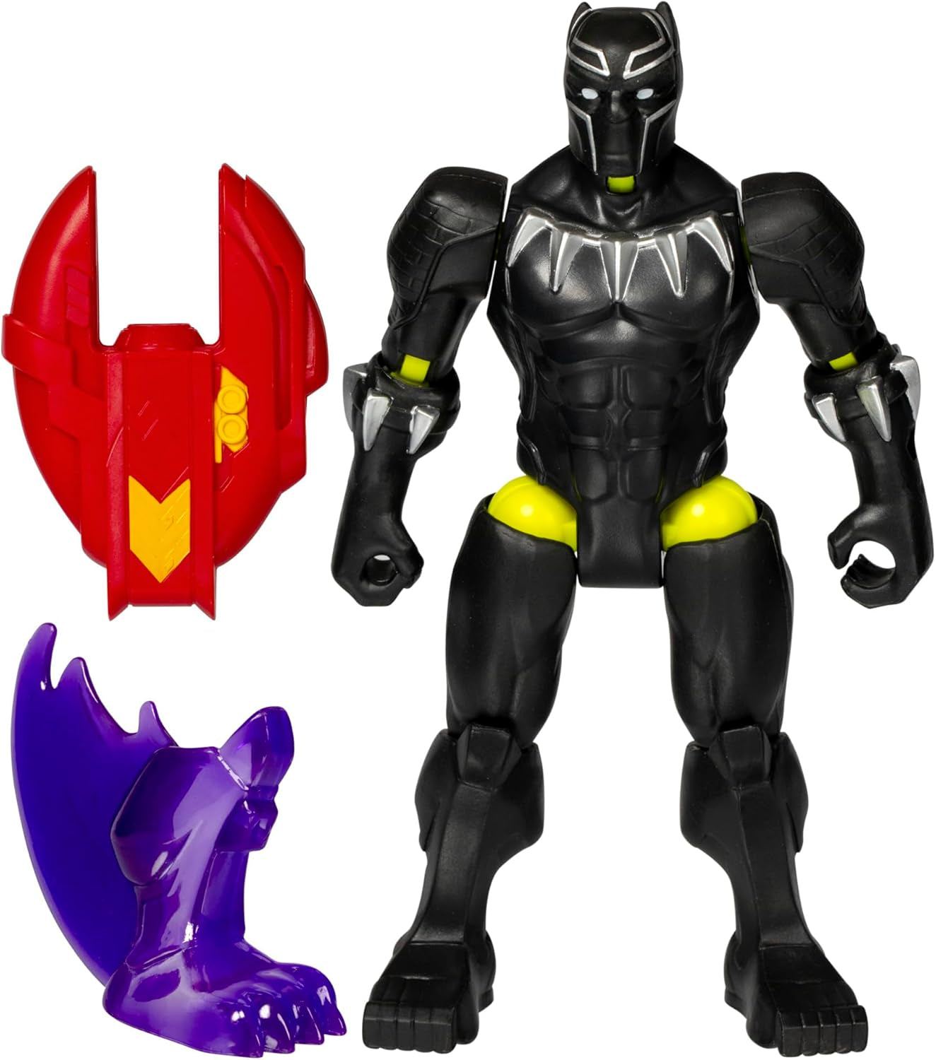 Mixmashers Marvel Capitan America Avengers Mix-And-Match Action Figure e accessori Action Figure Naty Shop Black Panther