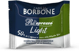 Caffè Borbone Respresso, Miscela di caffè leggera, 50% Weniger Kaffein als die Blue Mischung - 50 Kapseln - Compatibile con Nespresso®* Haushalts-Espressomaschinen