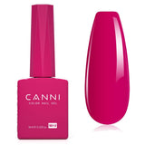 Smalto gel CANNI, semipermanente, viola scuro, smalto, gel UV, impregnante, manicure