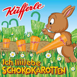 Küfferle, Carote con cioccolato originale 810 g 60 pz., Cioccolato al latte, 1 pezzo