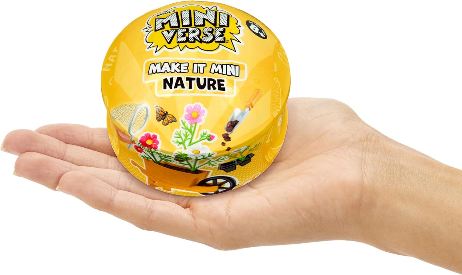 MGA Miniverse Make It Mini Nature 3 Series - Mini oggetti da collezione, set da gioco artigianale, repliche di piante, giocattoli, fiori, per collezionisti e bambini dagli 8 anni in su