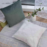 Tenda Box Cuscino Decorativo LxP 45X45 Cm Verde Jacquard "Greta" Con Design A Spina Di Pesce Facile Da Curare Chiusura Con Cerniera Imbottitura Morbida 320G - Varietà Di Colori, 2023510 Cuscini Da Viaggio Naty Shop