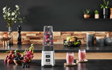 Frullatore Pulseo LM17GD, 400 W, 4 lame, 700 Ml, Contenitore portatile 600 Ml Cucina Naty Shop