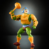 Giocattolo di Masters of the Universe Origins, action figure di Man-At-Arms Duncan della collezione Cartoon, altezza ca. 14 cm, eroe con armatura rimovibile e accessori, Action figures HYD25 Naty Shop
