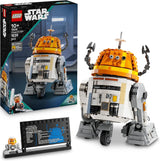 LEGO Star Wars personaggio 75416 Ahsoka Astromech Droid Chopper (C1-10P) - giocattolo con testa mobile, bracci staccabili e ruota centrale - regalo per i fan di Ahsoka, ragazzi e ragazze sopra i 10 anni Set di costruzione Besuche den LEGO-Store Titolo predefinito