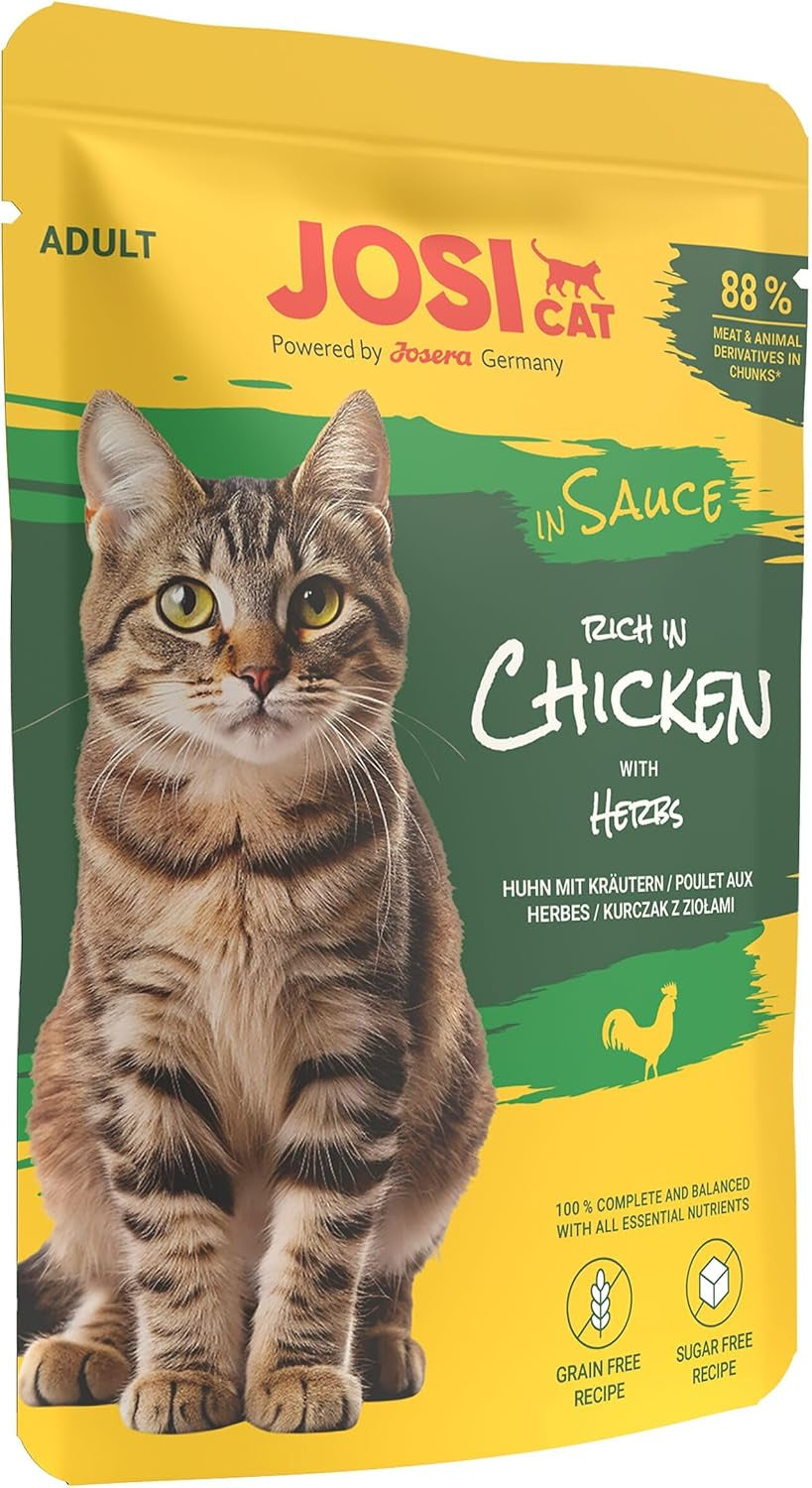 Confezione Multipack Selezione Mista in Salsa (12 x 85 g) | Adulto | Cibo umido premium in salsa per gatti ormai cresciuti Multipack mito 4 Sorten | Ohne Konservierungsmittel | Confezione da 12