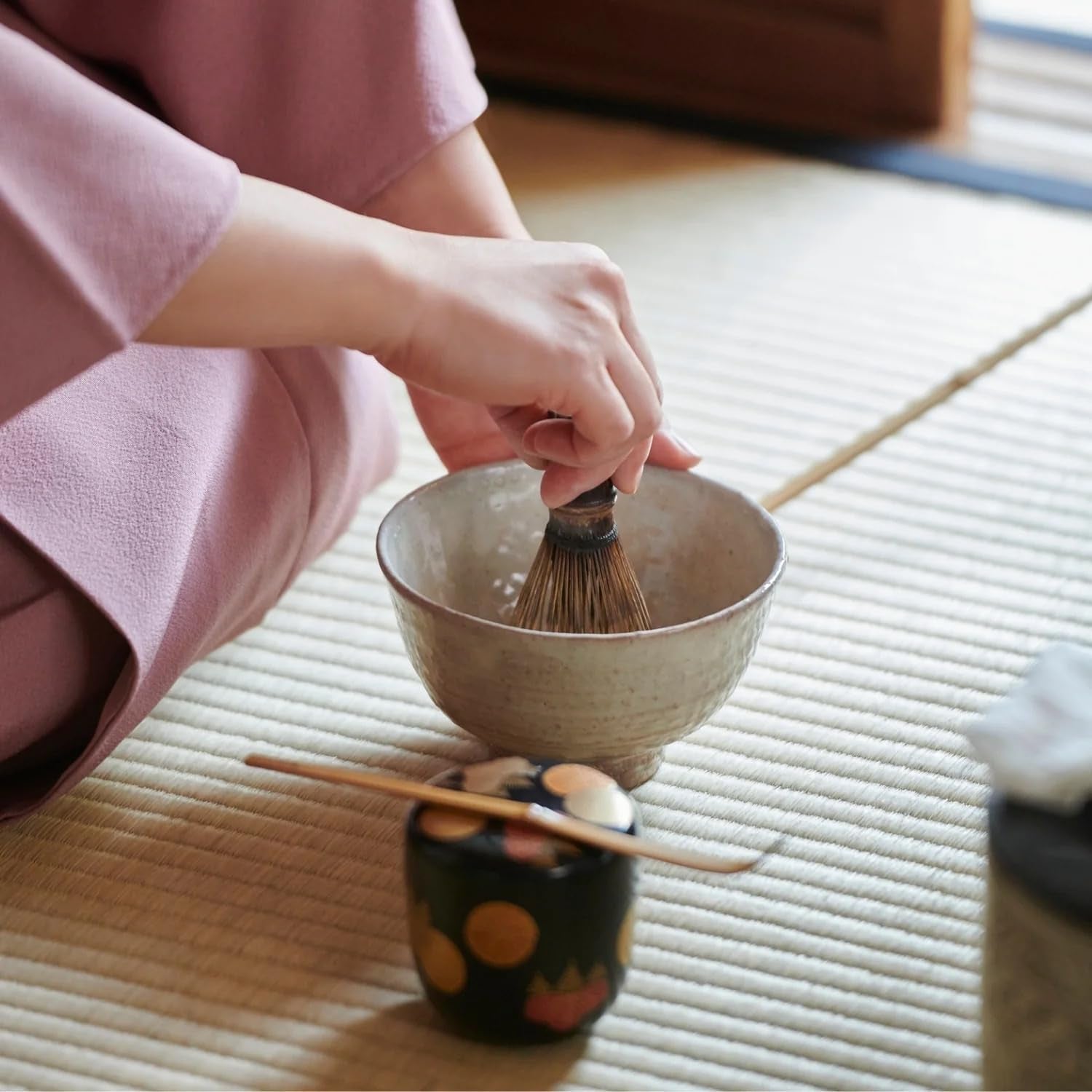 50G Matcha di grado cerimoniale dal Giappone - 100% naturale, privo di pesticidi e testato - Macinato a pietra - Polvere di tè giapponese Moegi Matcha Premium
