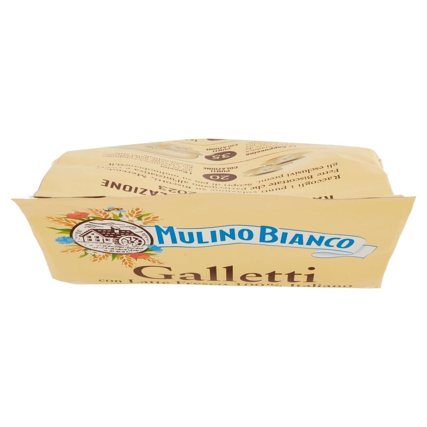 Biscotti Frollini Galletti del Mulino Bianco al latte fresco, 100% italiani, 350 g