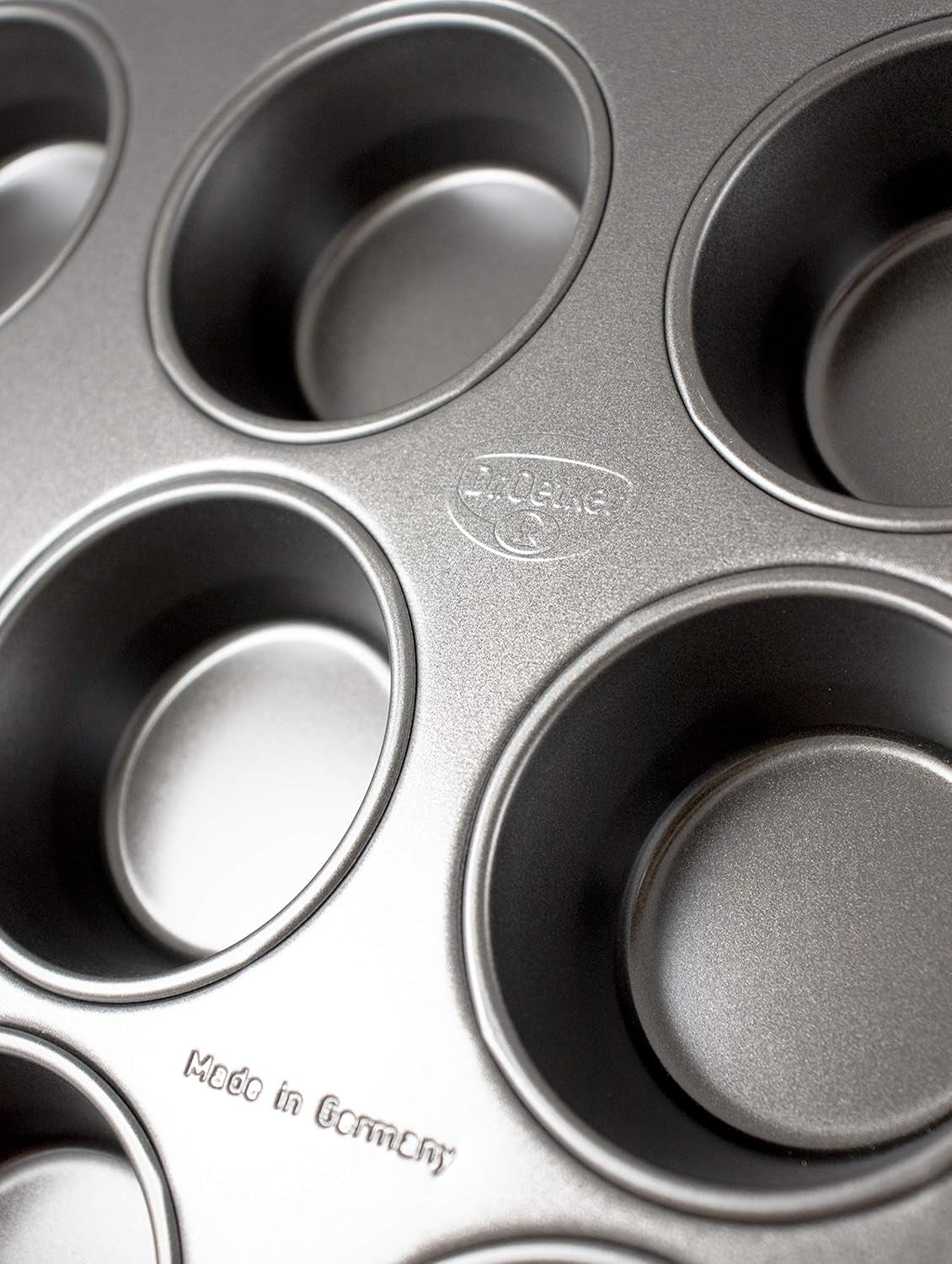 Dr. Oetker Muffinform 12-Er Mini Ø 7 Cm, Stampo per cupcake per muffin sicuri, Muffinblech Mit Antihaftbeschichtung, Menge: 1 Stück Stampi e teglie Naty Shop