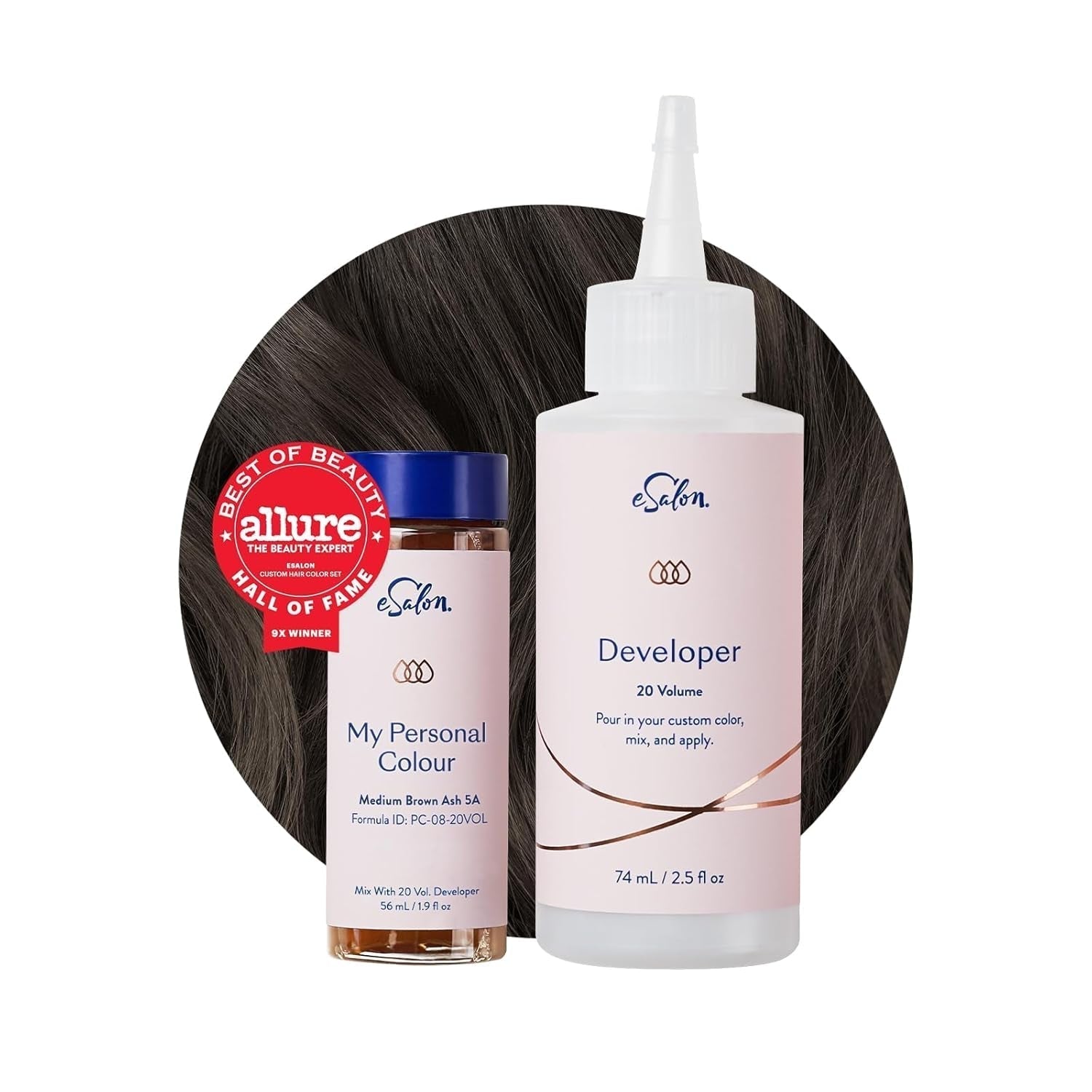 Set Tintura Per Capelli Permanente Copertura Del Grigio Al 100% Colorazione Domestica 0% Ammoniaca Tinture Per Capelli Tinture Per Capelli Multidimensionali Tinture Per Capelli Professionali Naty Shop Tintura Per Capelli Castano Medio Cenere 5A