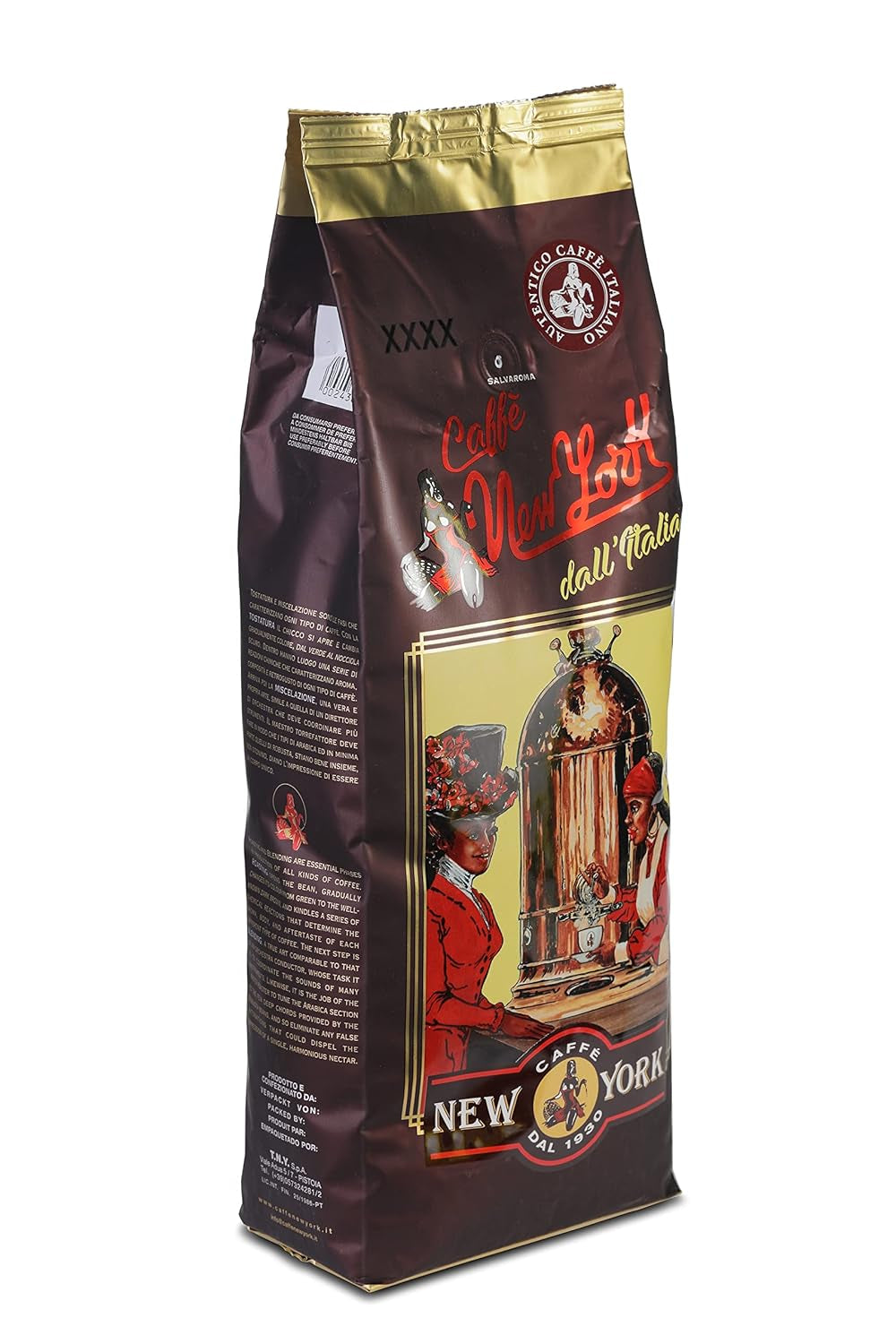 Caffè New York - XXXX - Caffè in grani interi - 1000g