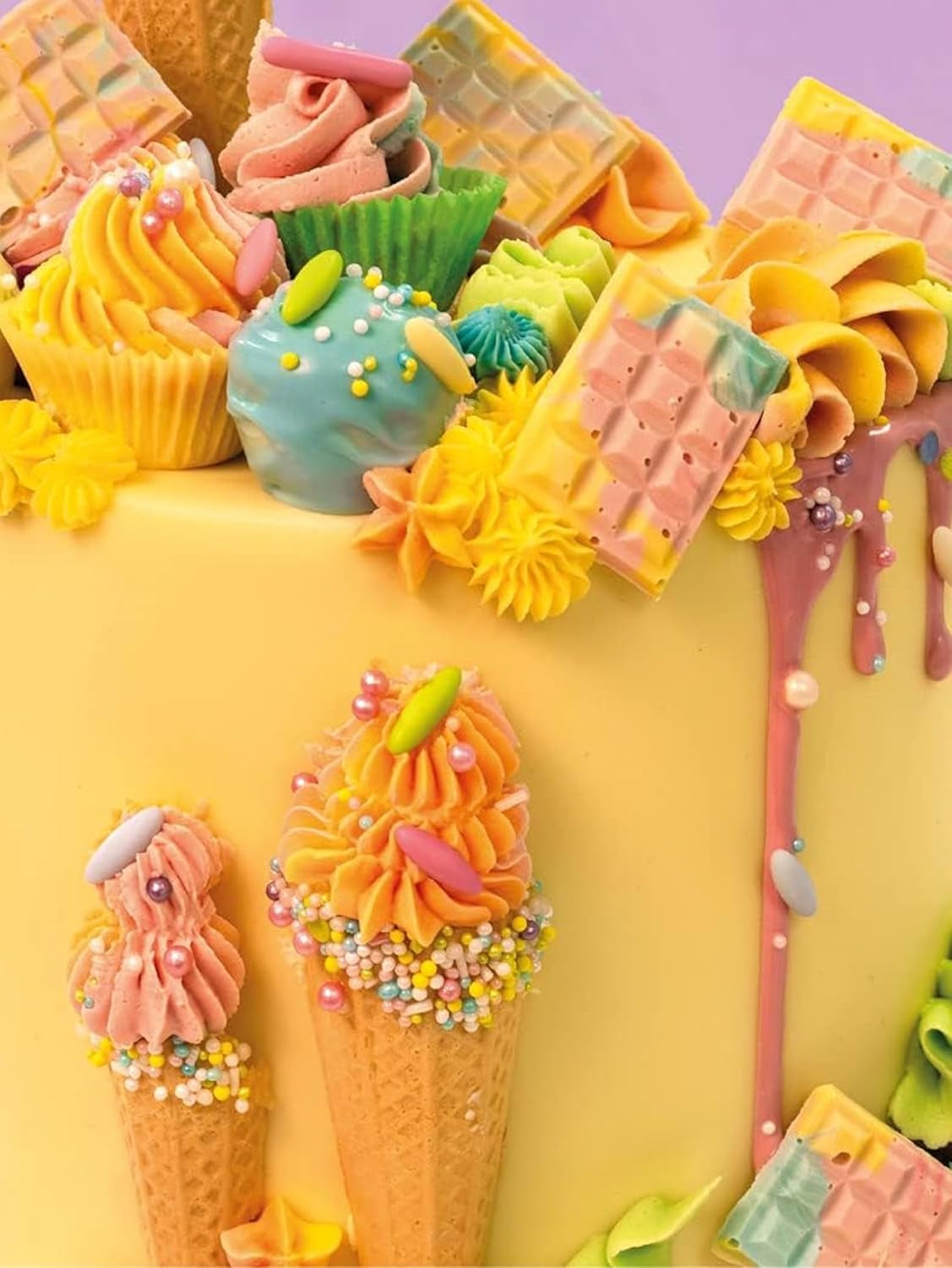 Colorante alimentare a base di olio Sugarflair Pastel Mixer, bianco - Colorante alimentare per cioccolato, crema al burro, pasta di zucchero e tutti gli ingredienti alimentari liposolubili - 30 ml