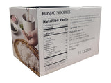 Tagliatelle Shirataki Konjac dal Giappone, 6 x 170 g | Dieta cheto | Zero carboidrati | Senza glutine A basso contenuto di calorie