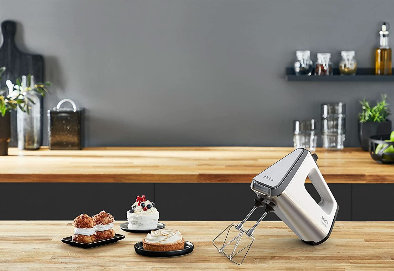 Miscelatore manuale Krups GN9101 3 Mix 9000, 750 Watt Naty Shop