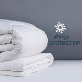 Piumino antiallergico Snuggledown Freshwash, 13.5 Tog Winter Warm, cotone, bianco, letto singolo Piumini e trapunte Naty Shop