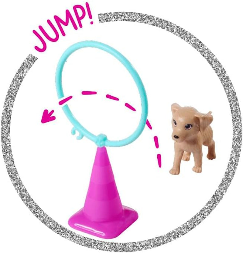Simba Steffi Love Dog Trainer, bambola giocattolo come addestratrice di cani con corso di addestramento, 3 cani e accessori, 29 cm, da 3 anni