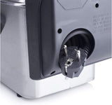 Friggitrice Tristar in acciaio inox - Con capacità di 2 litri, funzione zona fredda e termostato regolabile fino a 190°C, FR-6919, argento Elettrodomestici Naty Shop