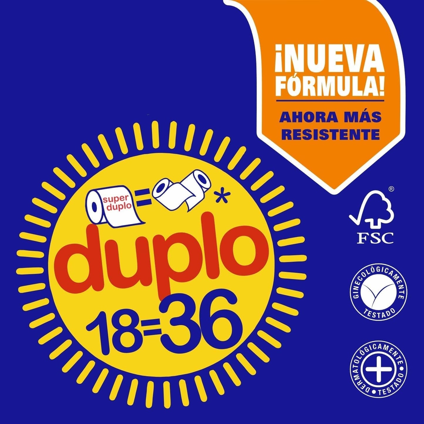 Carta igienica doppia Renova, 18 rotoli