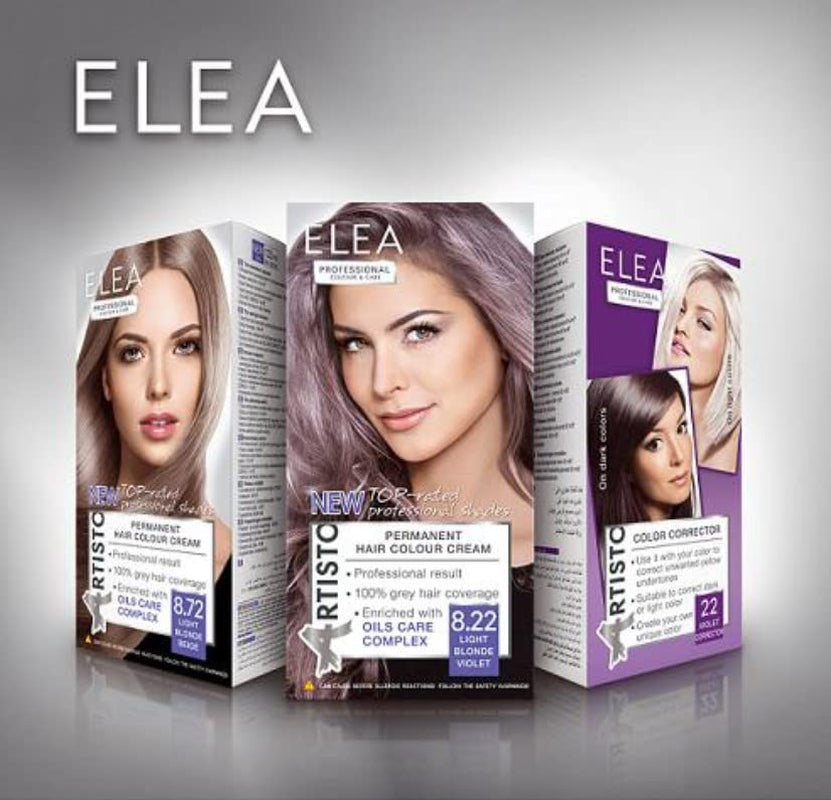 Color & Care tinta permanente per capelli 120 ml, risultato professionale, copre i capelli grigi, arricchita con complessi oli per la cura - Tinta per capelli a lunga durata (10.1 Biondo cenere super chiaro) Tinture per capelli Naty Shop